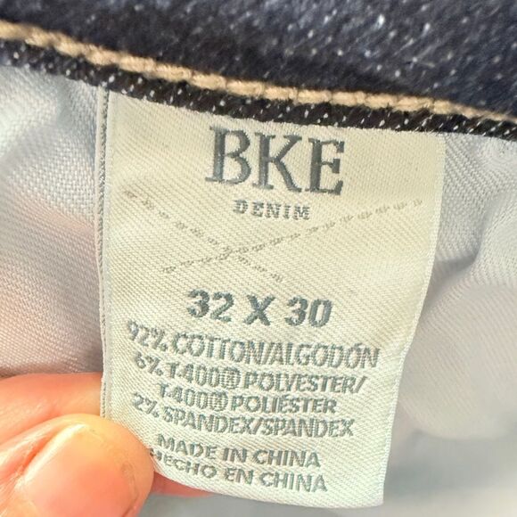 BKE Dark Wash Gabbie Curley High-Rise Curvey Jeans - Picture 5 of 6